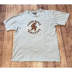 Sasquatch Search Team Pigeon Forge Tennessee Bigfoot Graphic T Shirt Size XL